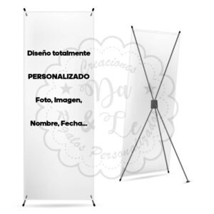 Banner con foto personalizada comunión