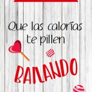 Cartel rojo para Candy-Bar
