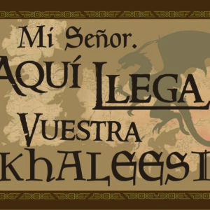 Cartel para Paje - Temática El Señor de los Anillos 🧙‍♂️✨