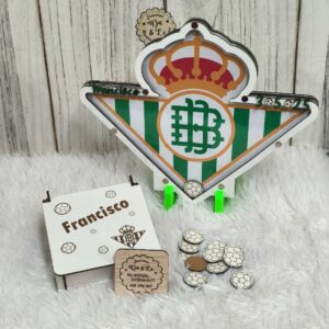 Cuadro de firmas de escudo de football