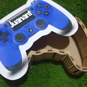 Caja de madera mando Play Station5 personalizada