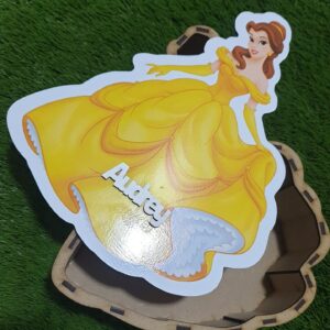Caja de madera La princesa Bella