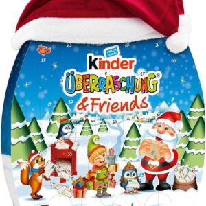 Calendario adviento kinder gorrito