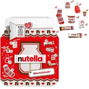 Calendario adviento Nutella