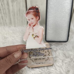 Soporte para móvil de metacrilato personalizado