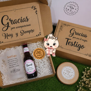 Pack Regalo Cerveza Personalizado | Caja, Jarra, Cerveza y Abridor