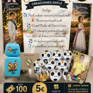 🎉 Gran Sorteo de Comunión 2027 | Más de 260€ en productos personalizados