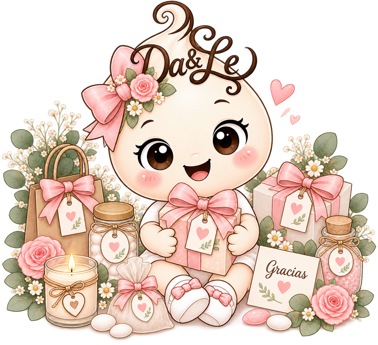 Gotita de Creaciones Day&Le con detalles y regalos personalizados para invitados