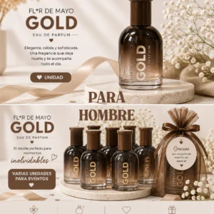 Mini Perfume Gold para Hombre | FL*R DE MAYO