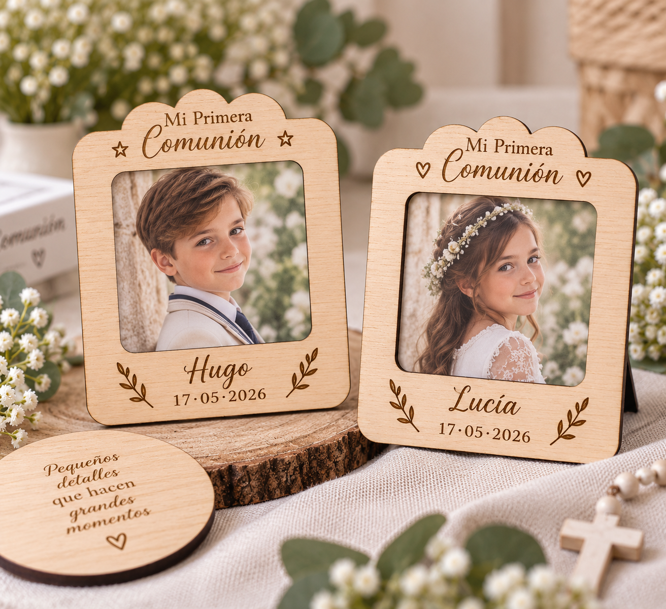 Marco de Madera Personalizado para Foto - Imagen 3